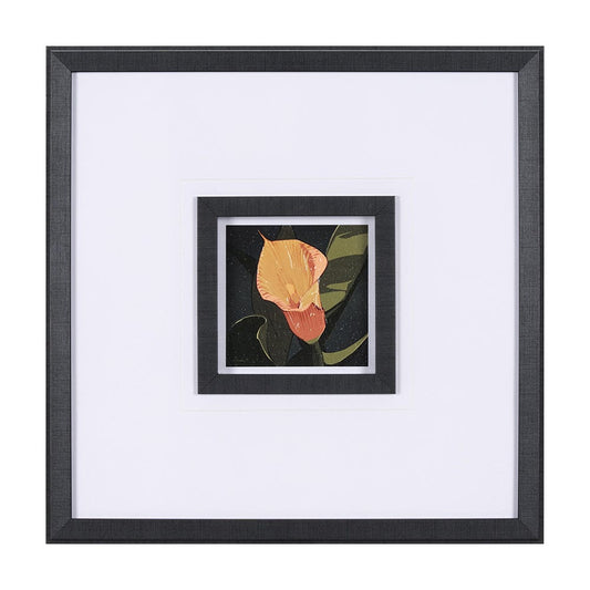 Mercana - Flower Portrait VIII by Mercana Studio Hand Embellished Textured Framed Art Print Matted under Glass - 15231 view 1