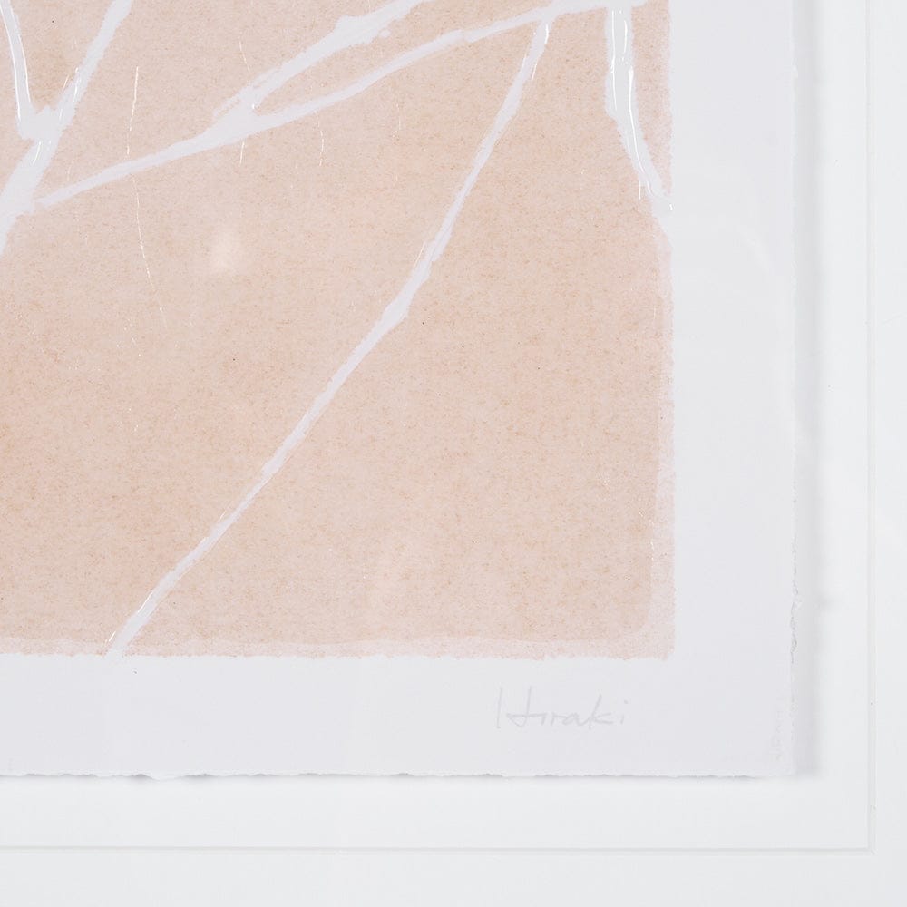 Mercana - Flower Silhouette-Jasmine by Mercana Studio Hand Embelished Framed Art Print Matted under Glass - 15052 view 6