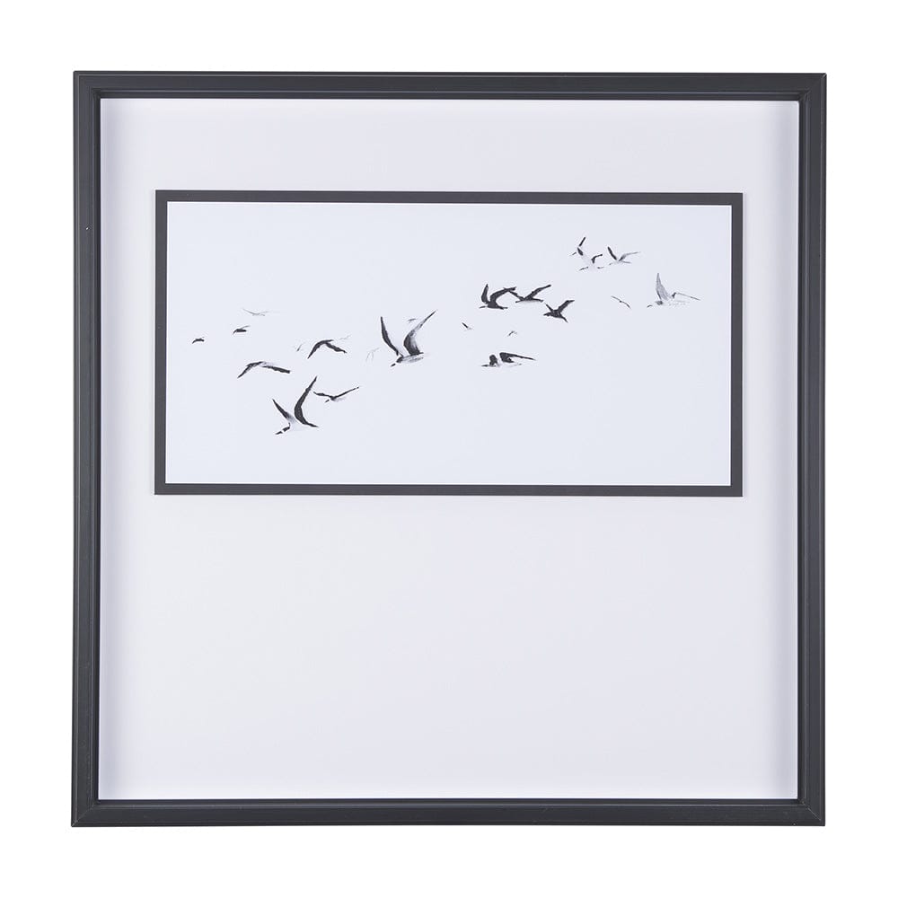 Mercana - Fly Away by Mercana Studio a Hand Embellished Textured Framed Art Print Matted under Glass - 14314 view 1