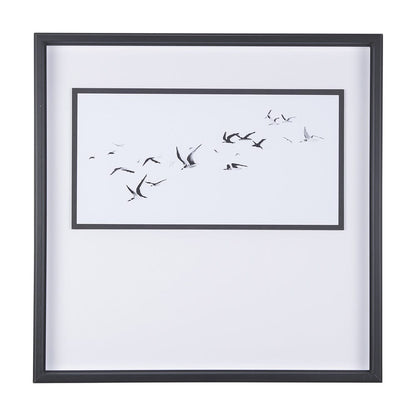 Mercana - Fly Away by Mercana Studio a Hand Embellished Textured Framed Art Print Matted under Glass - 14314 view 1