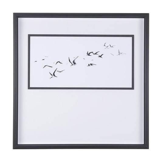 Mercana - Fly Away by Mercana Studio a Hand Embellished Textured Framed Art Print Matted under Glass - 14314 view 1