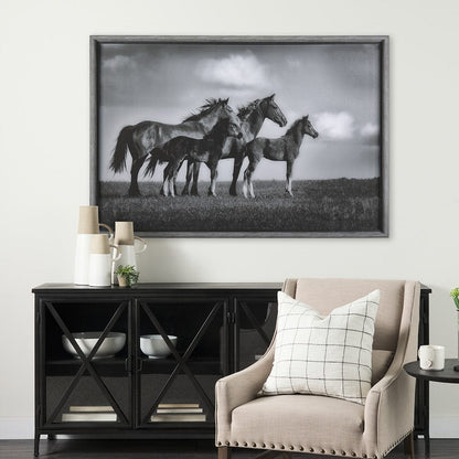 Mercana - Focused by Mercana Studio a Hand Embellished Textured Framed Art Print Matted under Glass - 14545 view 8