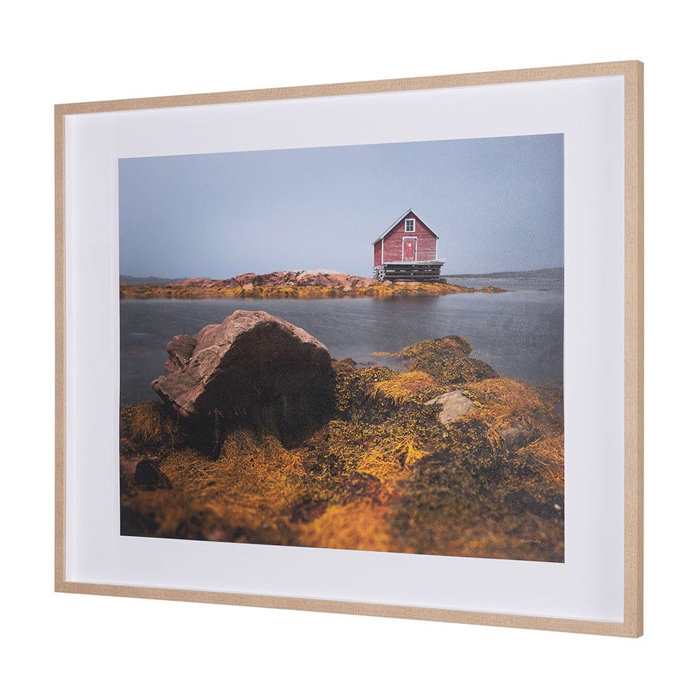 Mercana - Fogo Island by Chad Mackay a Hand Embellished Framed Art Print Matted under Glass - 15580 view 2