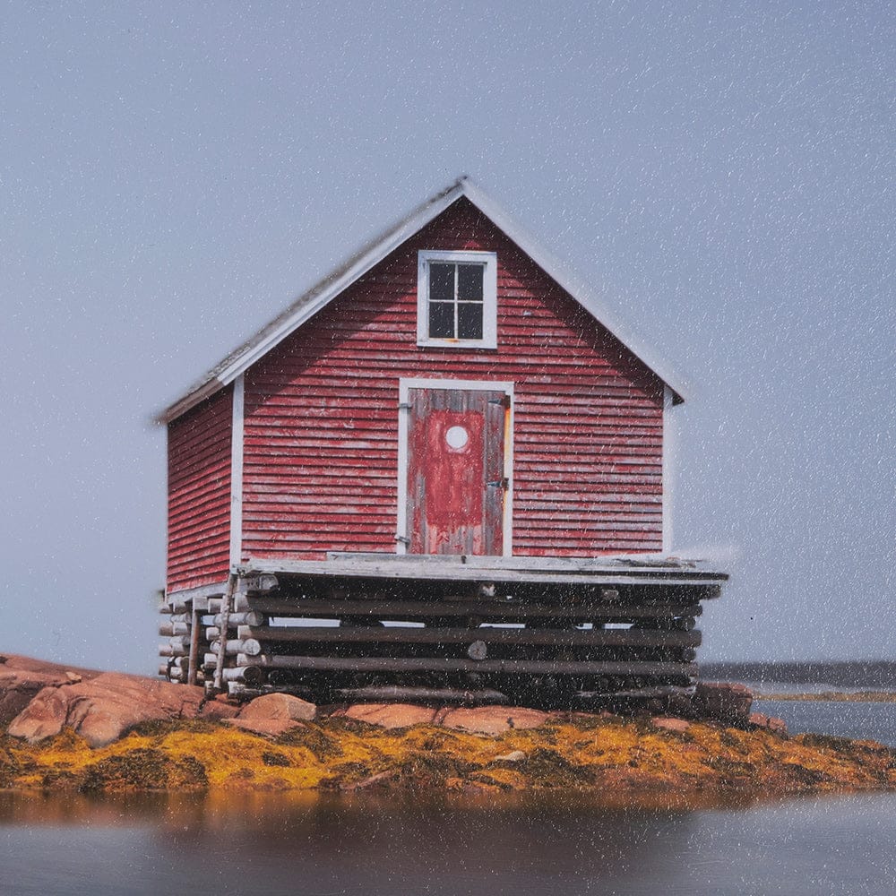 Mercana - Fogo Island by Chad Mackay a Hand Embellished Framed Art Print Matted under Glass - 15580 view 7