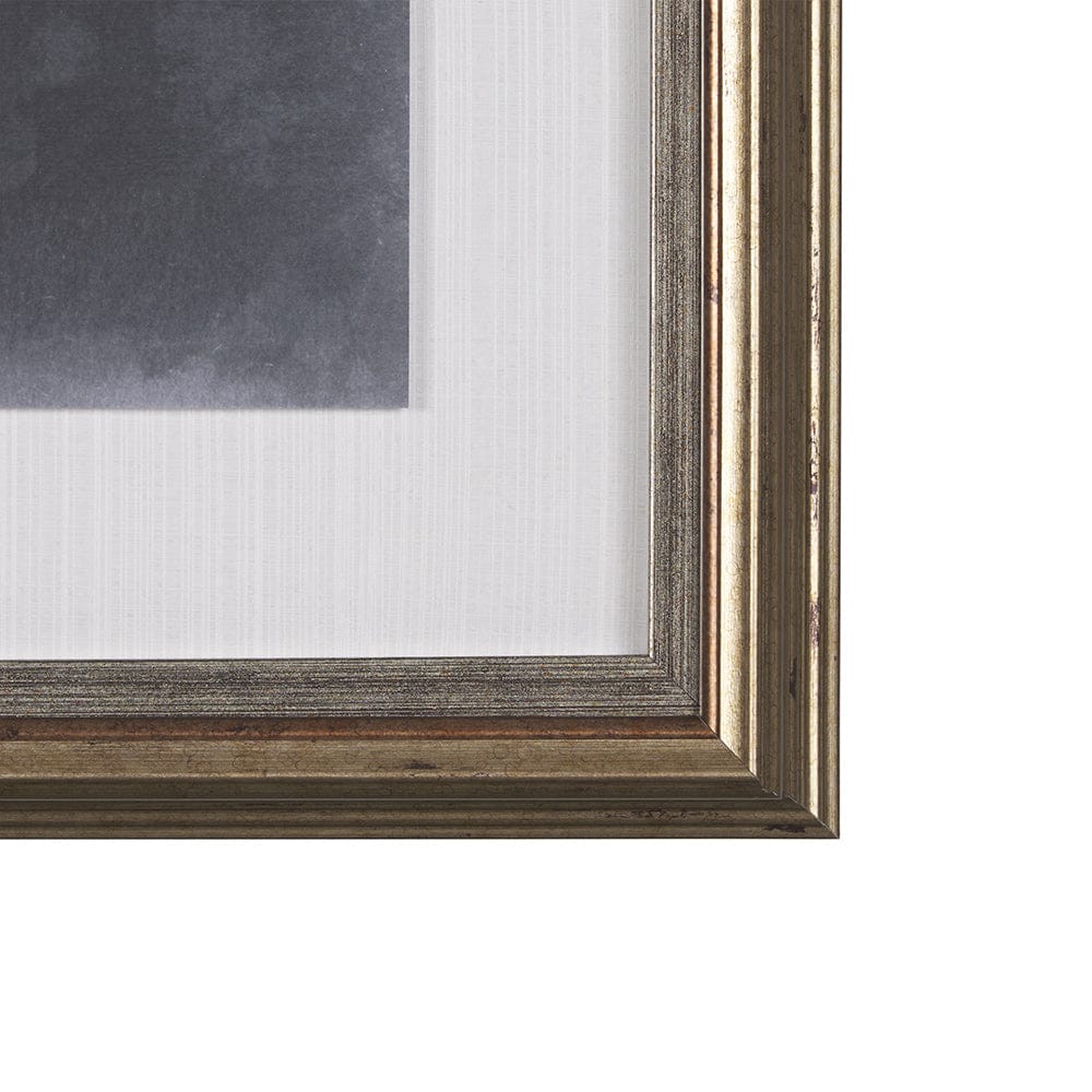 Mercana - Foliage Dramatique III by Vision Studio Hand Embellished Textured Framed Art Print Matted under Glas - 10134 view 2