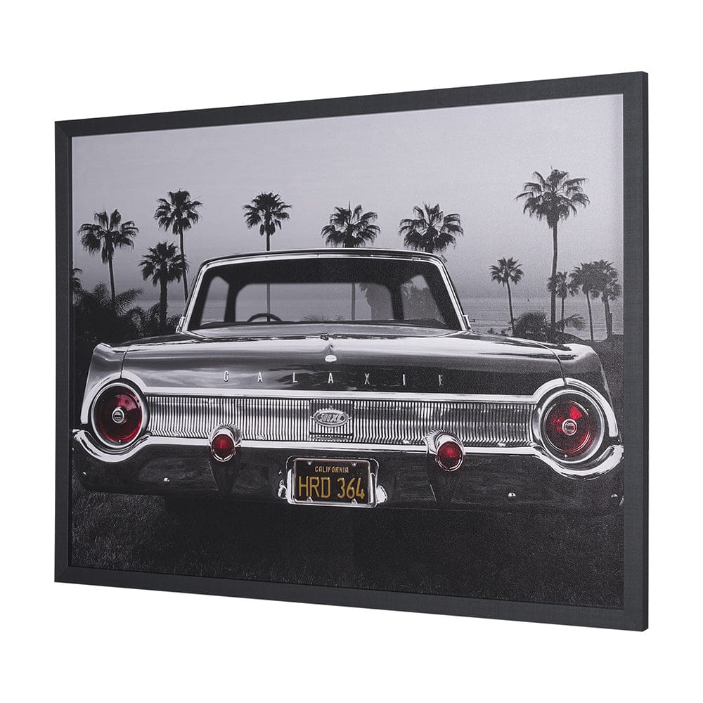 Mercana - Ford Galaxy 500XL by Larry Butterworth a Hand Embellished Framed Art Print - 15707 view 2