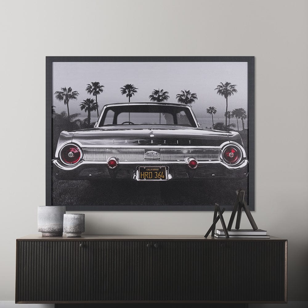 Mercana - Ford Galaxy 500XL by Larry Butterworth a Hand Embellished Framed Art Print - 15707 view 8