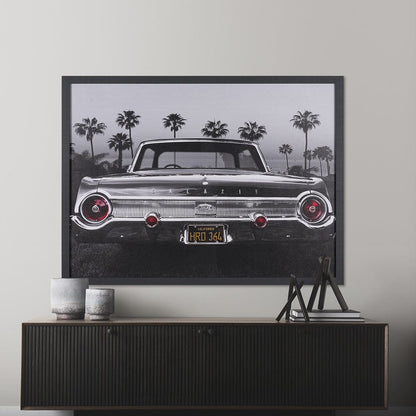 Mercana - Ford Galaxy 500XL by Larry Butterworth a Hand Embellished Framed Art Print - 15707 view 8