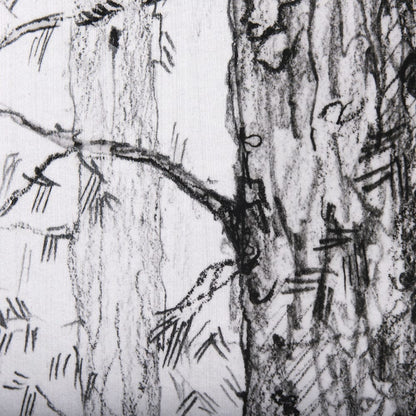 Mercana - Forest BW I by Ariana a Hand Embellished Textured Canvas - 102050-S view 5