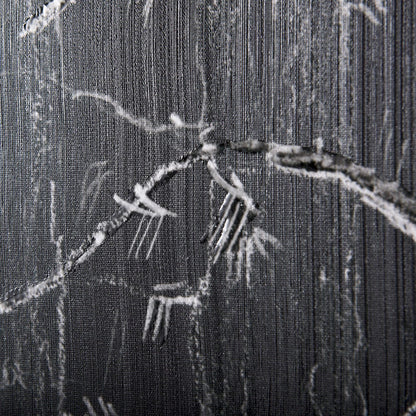 Mercana - Forest BW II by Ariana a Hand Embellished Textured Canvas - 102051-L view 6