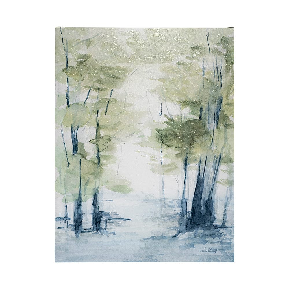 Mercana - Forest Dew I by Melody Ducharme a Hand Embellished Textured Canvas - 101294-L view 1
