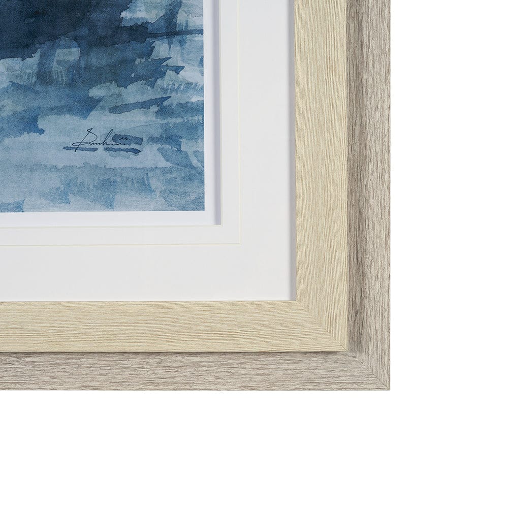 Mercana - Forest Dew II by Mercana Studio a Hand Embellished Textured Framed Art Print Matted under Glass - 12762 view 3