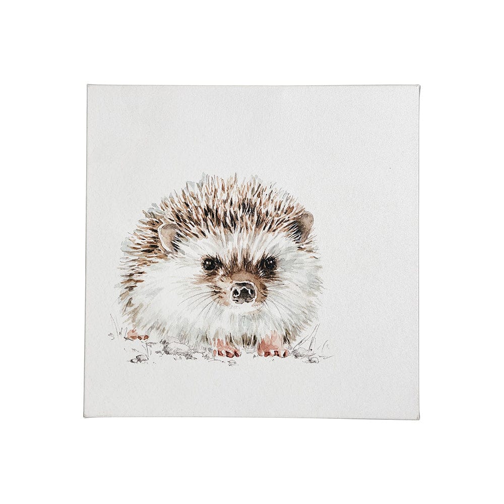 Mercana - Forest Friends VII Hedgehog by Lisa Audit a Hand Embellished Textured Canvas - 101582-S view 1