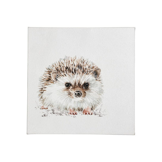 Mercana - Forest Friends VII Hedgehog by Lisa Audit a Hand Embellished Textured Canvas - 101582-S view 1