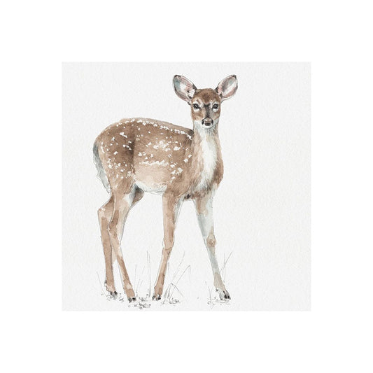 Mercana - Forest Friends XII Deer by Lisa Audit a Hand Embellished Textured Canvas - 101587-S view 1