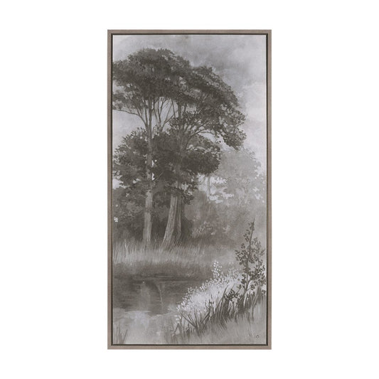 Mercana - Forest Morning I by Mercana Studio a Hand Embellished Textured Framed Canvas - 102664-FL view 1