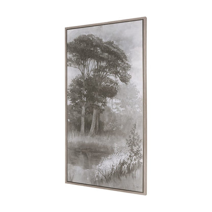 Mercana - Forest Morning I by Mercana Studio a Hand Embellished Textured Framed Canvas - 102664-FL view 2