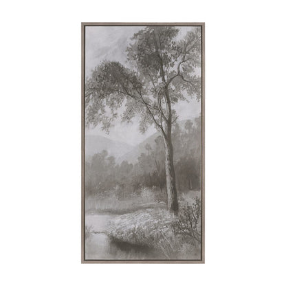 Mercana - Forest Morning II by Mercana Studio a Hand Embellished Textured Framed Canvas - 102665-FL view 1