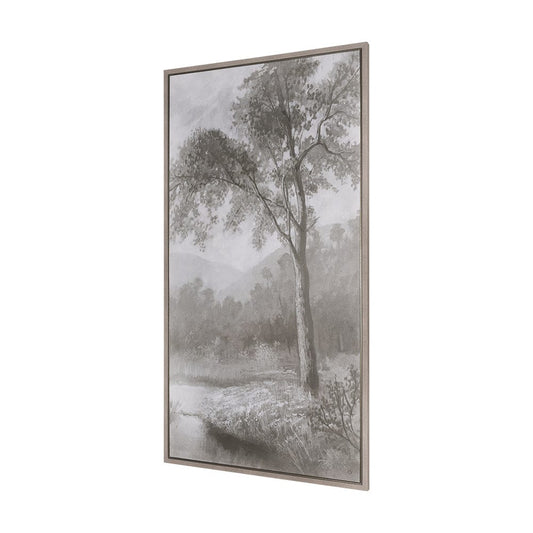 Mercana - Forest Morning II by Mercana Studio a Hand Embellished Textured Framed Canvas - 102665-FL view 2