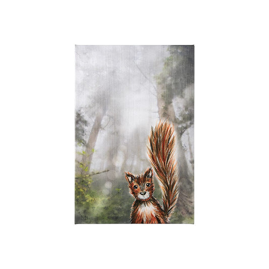 Mercana - Forest Squirrel by Mercana Studio a Hand Embellished Textured Canvas - 102029-S view 1