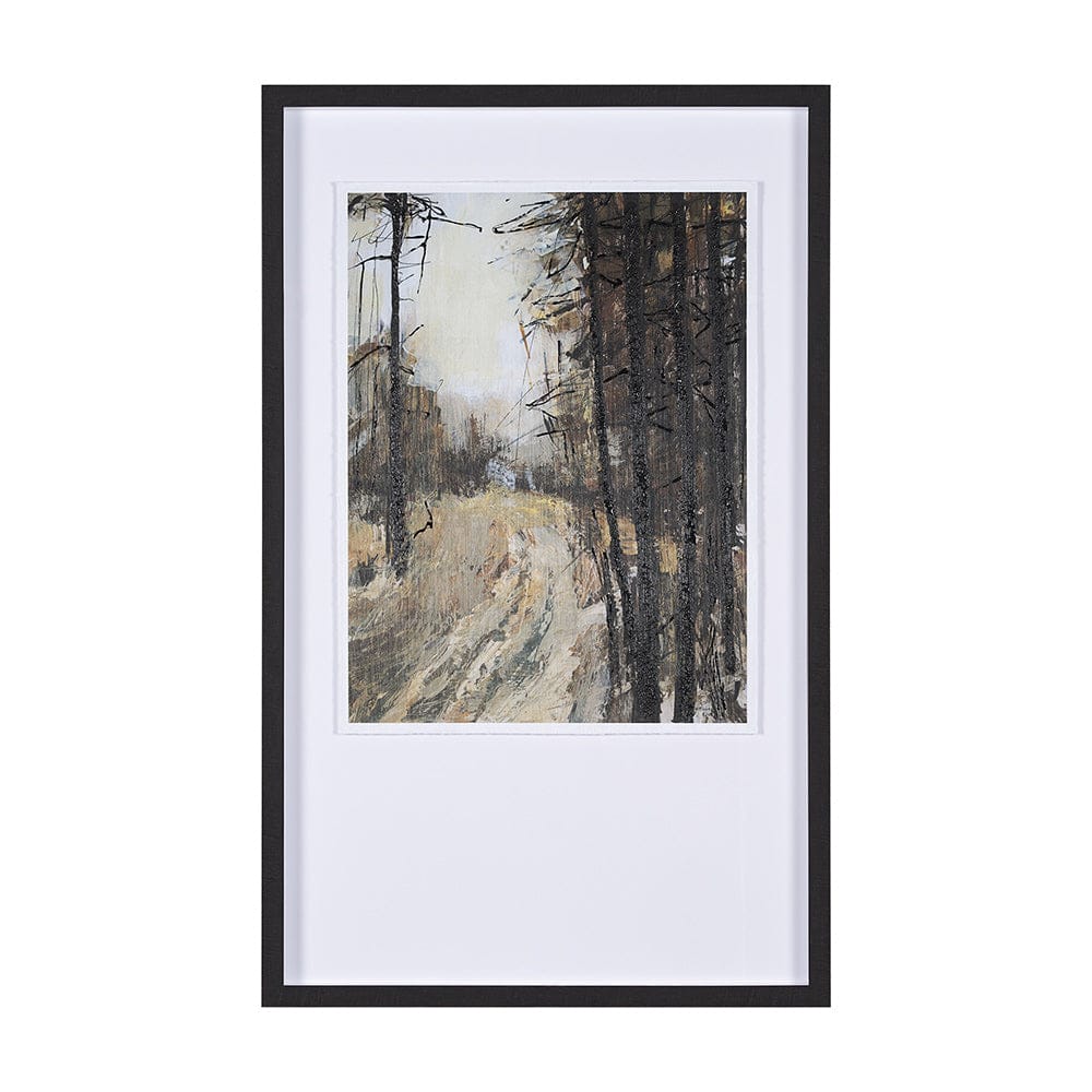 Mercana - Forest View I by Mercana Studio a Hand Embellished Textured Framed Art Print Matted under Glass - 15129 view 1