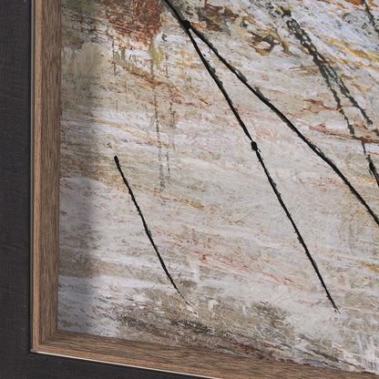 Mercana - Forest View V by Mercana Studio a Hand Embellished Textured Framed Art Print - 15151 view 5
