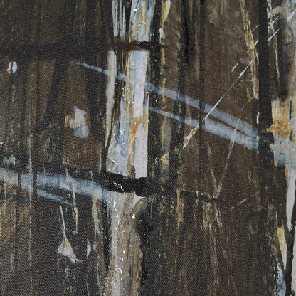 Mercana - Forest View V by Mercana Studio a Hand Embellished Textured Framed Art Print - 15151 view 7