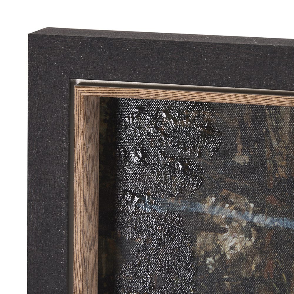 Mercana - Forest View VI by Mercana Studio a Hand Embelished Textured Framed Art Print - 15152 view 4