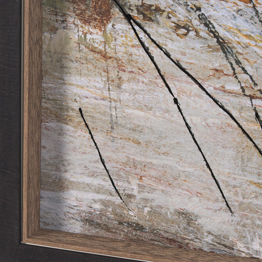Mercana - Forest View VI by Mercana Studio a Hand Embelished Textured Framed Art Print - 15152 view 5