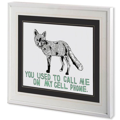 Mercana - Fox by Marie, Natasha a Framed Art Print Matted under Glass - 10308 view 1