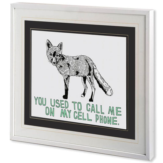 Mercana - Fox by Marie, Natasha a Framed Art Print Matted under Glass - 10308 view 1