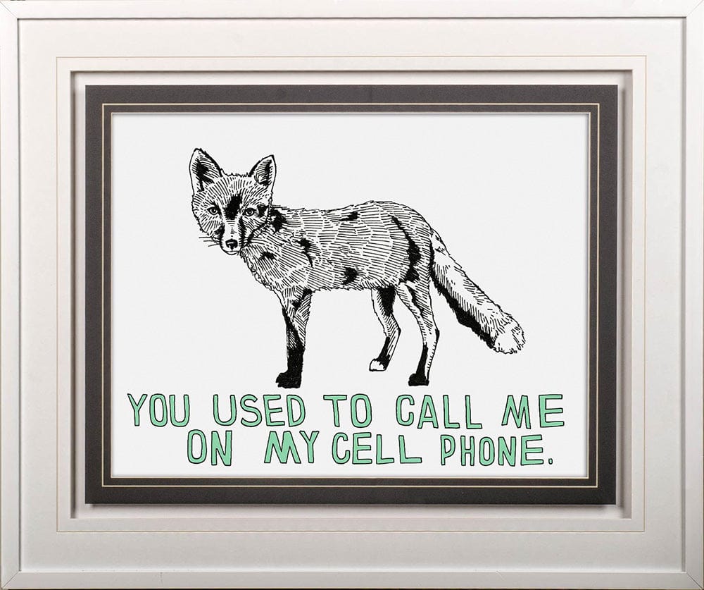 Mercana - Fox by Marie, Natasha a Framed Art Print Matted under Glass - 10308 view 2