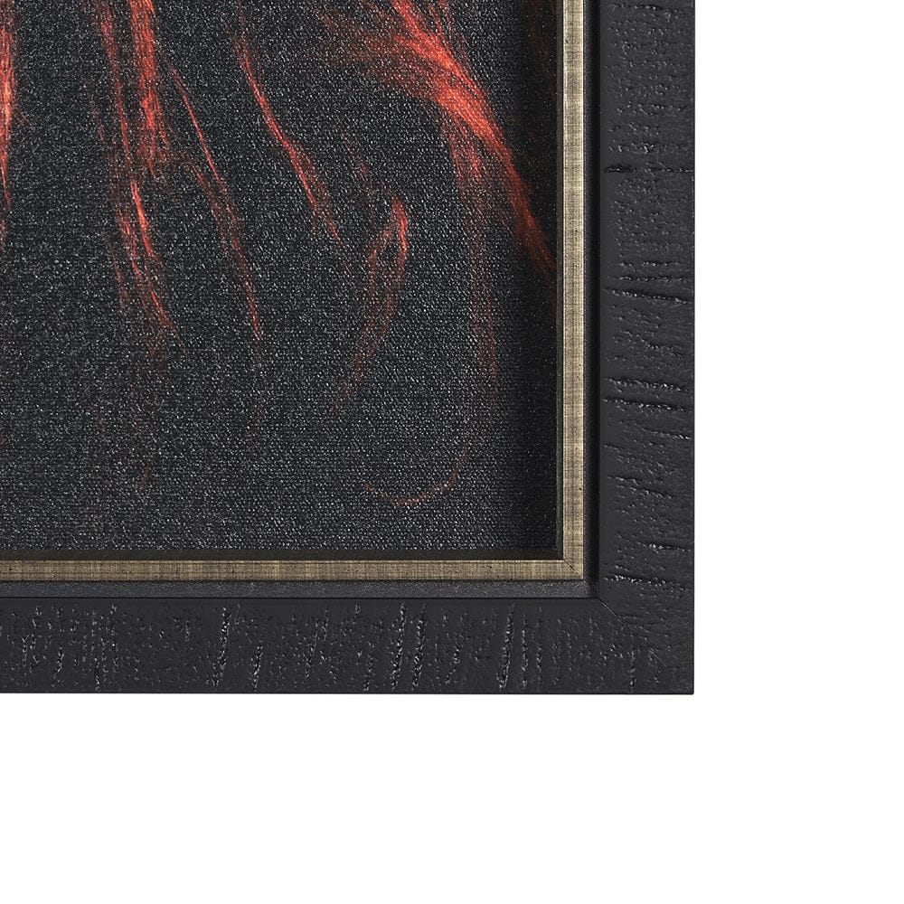 Mercana - Fozzie by Chad Mackay a Hand Embellished Textured Framed Art Print - 15216 view 3