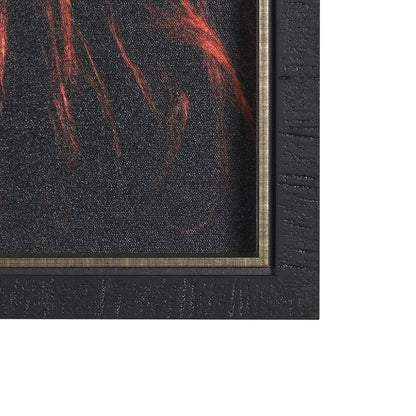 Mercana - Fozzie by Chad Mackay a Hand Embellished Textured Framed Art Print - 15216 view 3