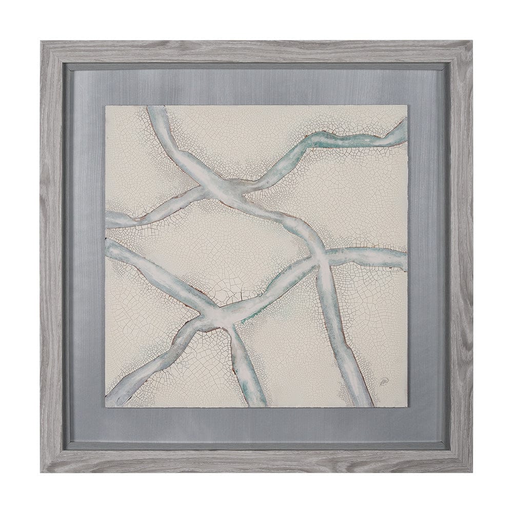 Mercana - Fragment I by Studio M a handmade Original Framed Artwork under Glass - 15008 view 1