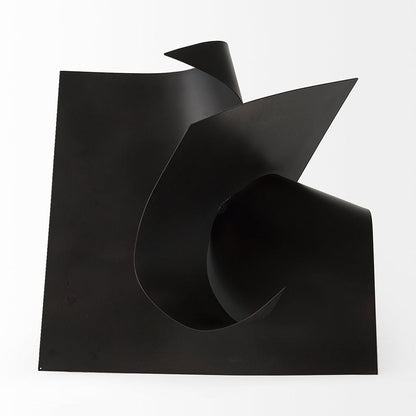 Mercana - Francesca 18.1L x 18.1W x 18.1H Black Metal Sculptural Decorative Object - 69168_CLOSEOUT view 2