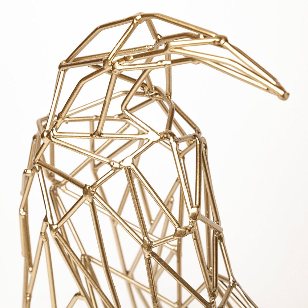 Mercana - Frankie II 13L x 6W Gold Wire Framed Dog Shaped Decor - 67884 view 8
