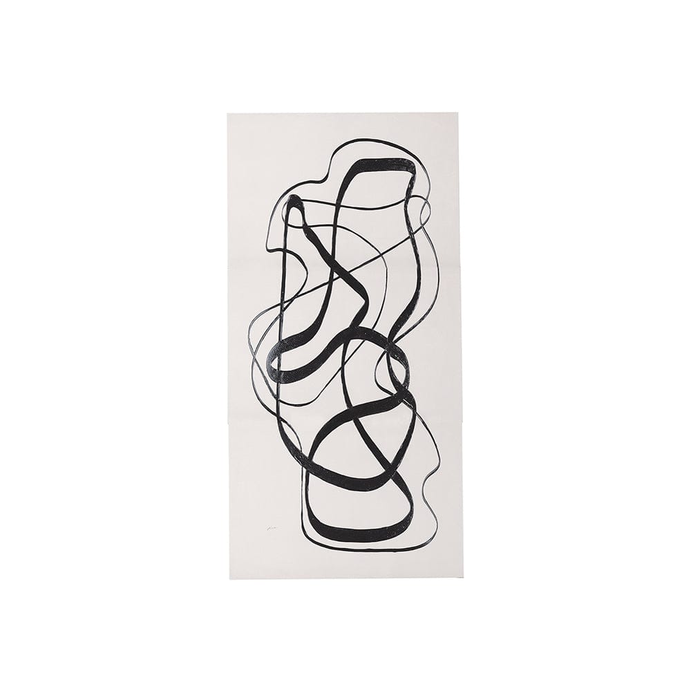 Mercana - Free Lines Creamy by a Canvas Print - 102252-S view 1