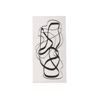 Mercana - Free Lines Creamy by a Canvas Print - 102252-S view 1