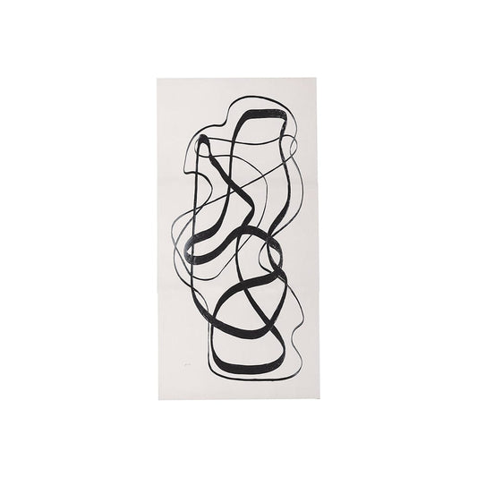Mercana - Free Lines Creamy by a Canvas Print - 102252-S view 1