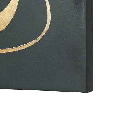 Mercana - Free Lines Dark Green by a Canvas Print - 102253-S view 5