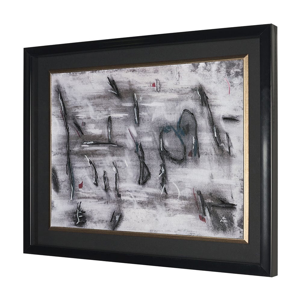 Mercana - Free Style by Chad Warren a Hand Embellished Framed Print under Glass - 15796 view 2