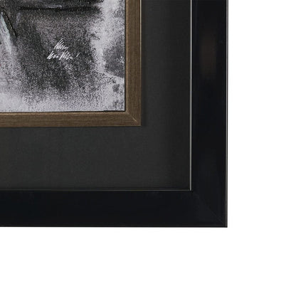 Mercana - Free Style by Chad Warren a Hand Embellished Framed Print under Glass - 15796 view 3