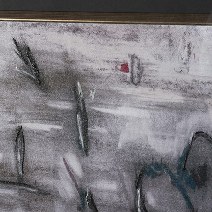 Mercana - Free Style by Chad Warren a Hand Embellished Framed Print under Glass - 15796 view 7