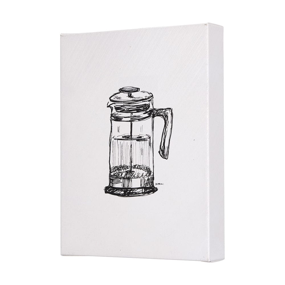Mercana - French Press by Mercana Studio a Hand Embellished Textured Canvas - 102434-S view 2