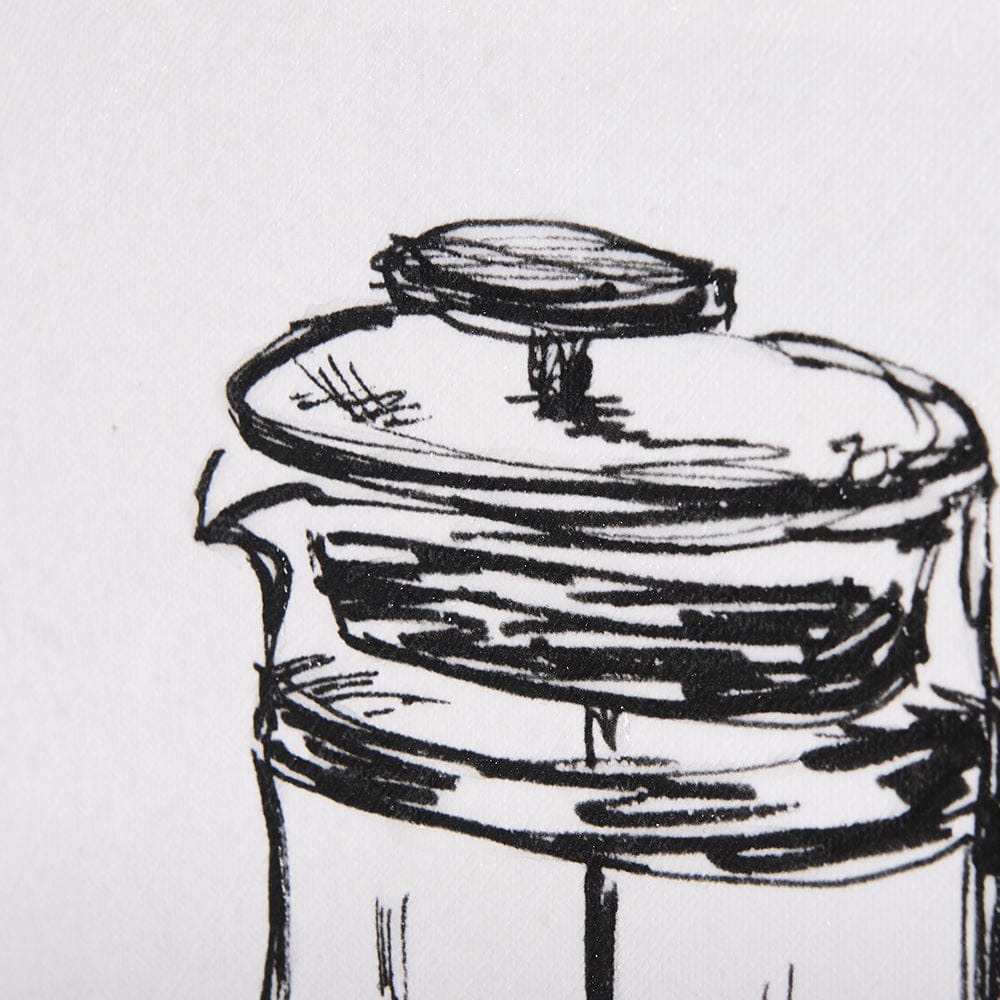 Mercana - French Press by Mercana Studio a Hand Embellished Textured Canvas - 102434-S view 7