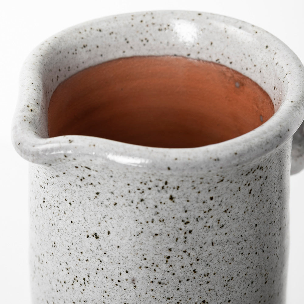 Mercana - Frieda Small Freckled Gray Ceramic Jug - 68917 view 6
