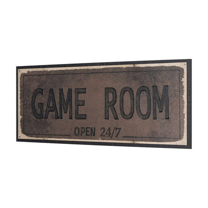 Mercana - Game Room SM by Mercana Studio a Hand Embellished Framed Art Print - 15725 view 2