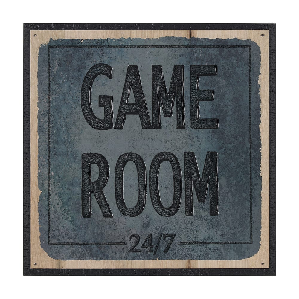 Mercana - Game Room SQ by Mercana Studio a Hand Embellished Framed Art Print - 15726 view 1