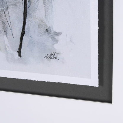 Mercana - Gathering I by Mercana Studio a Hand Embellished Textured Framed Art Print Matted under Glass - 15139 view 7
